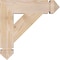 Ekena Millwork Traditional Arts & Crafts Smooth Bracket, Douglas Fir, 3 1/2"W x 16"D x 16"H BKT04X16X16TRA03SDF - alternate 2